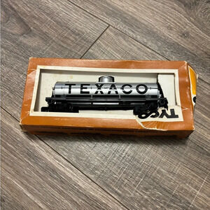 Vintage TYCO HO SCALE TEXACO TANK Rail Car